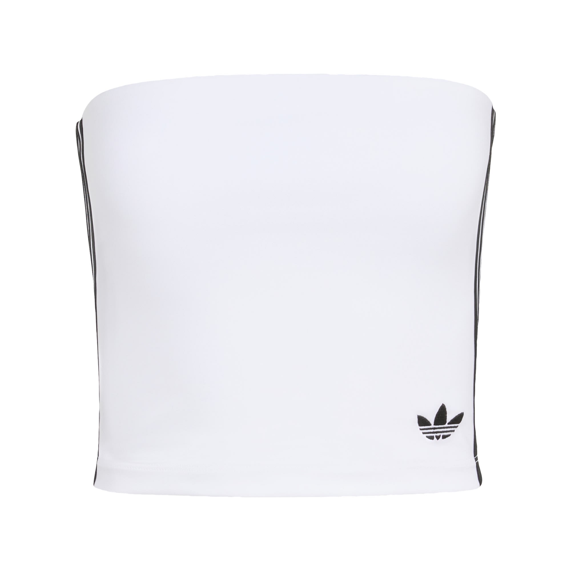 ADIDAS ORIGINALS Top '3 STRIPES TUBE'  negro / blanco