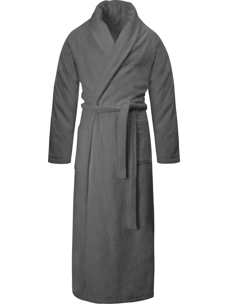 normani Bademantel Damen Größe XXXL graphit