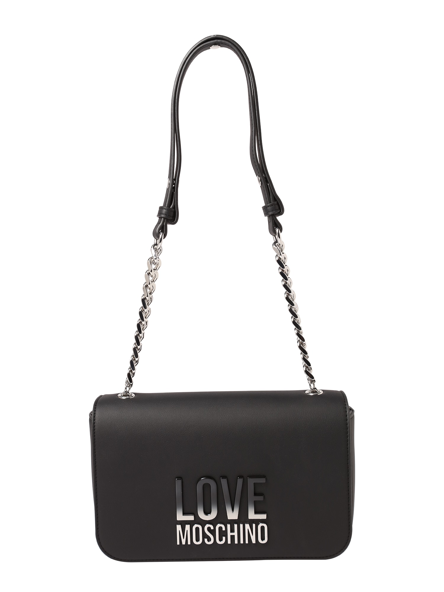 Love Moschino Válltáska  fekete / ezüst akciós termékkép 1