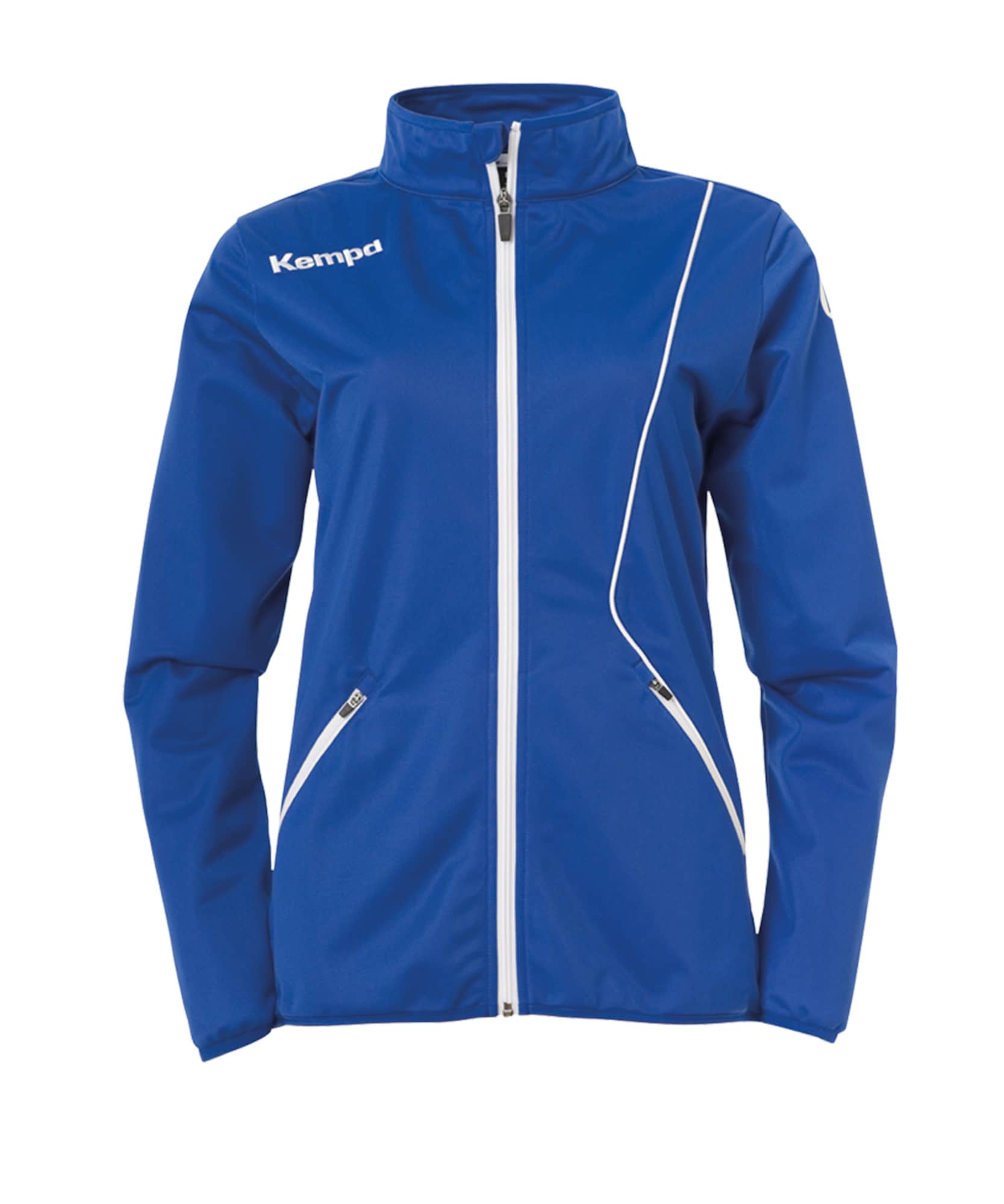 UHLSPORT Geacă sport  albastru / alb