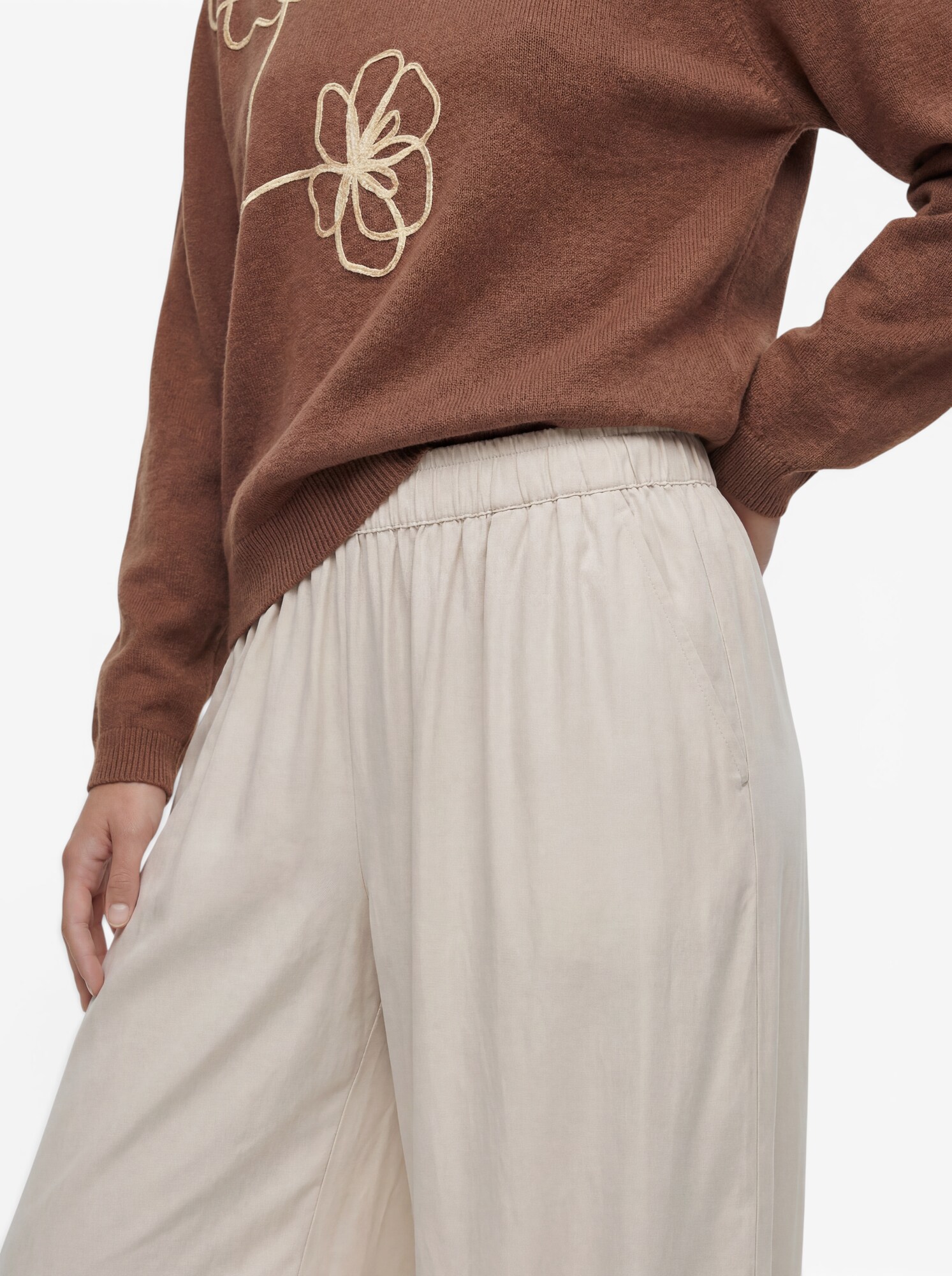 VERO MODA Háremové nohavice 'VMPernille''  sivá (obrázok 5)