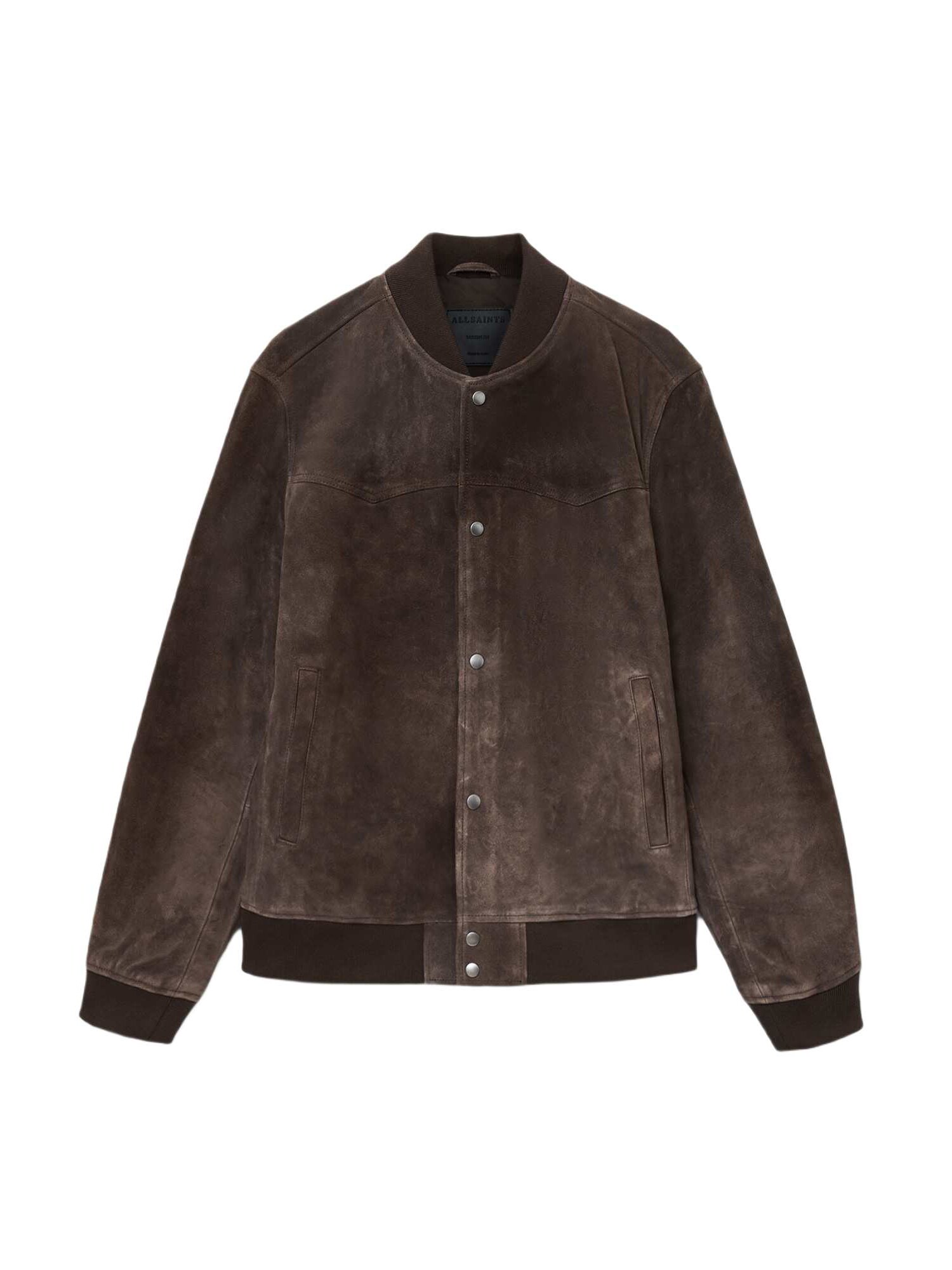 AllSaints Prechodná bunda 'STAFFORD'  čokoládová