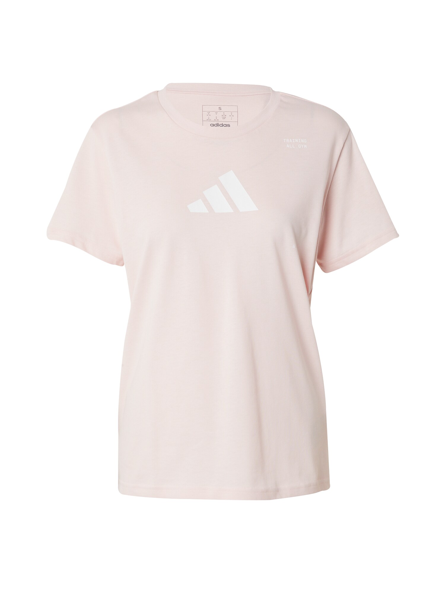 ADIDAS PERFORMANCE Funkčné tričko 'TR CAT G T'  ružová / biela