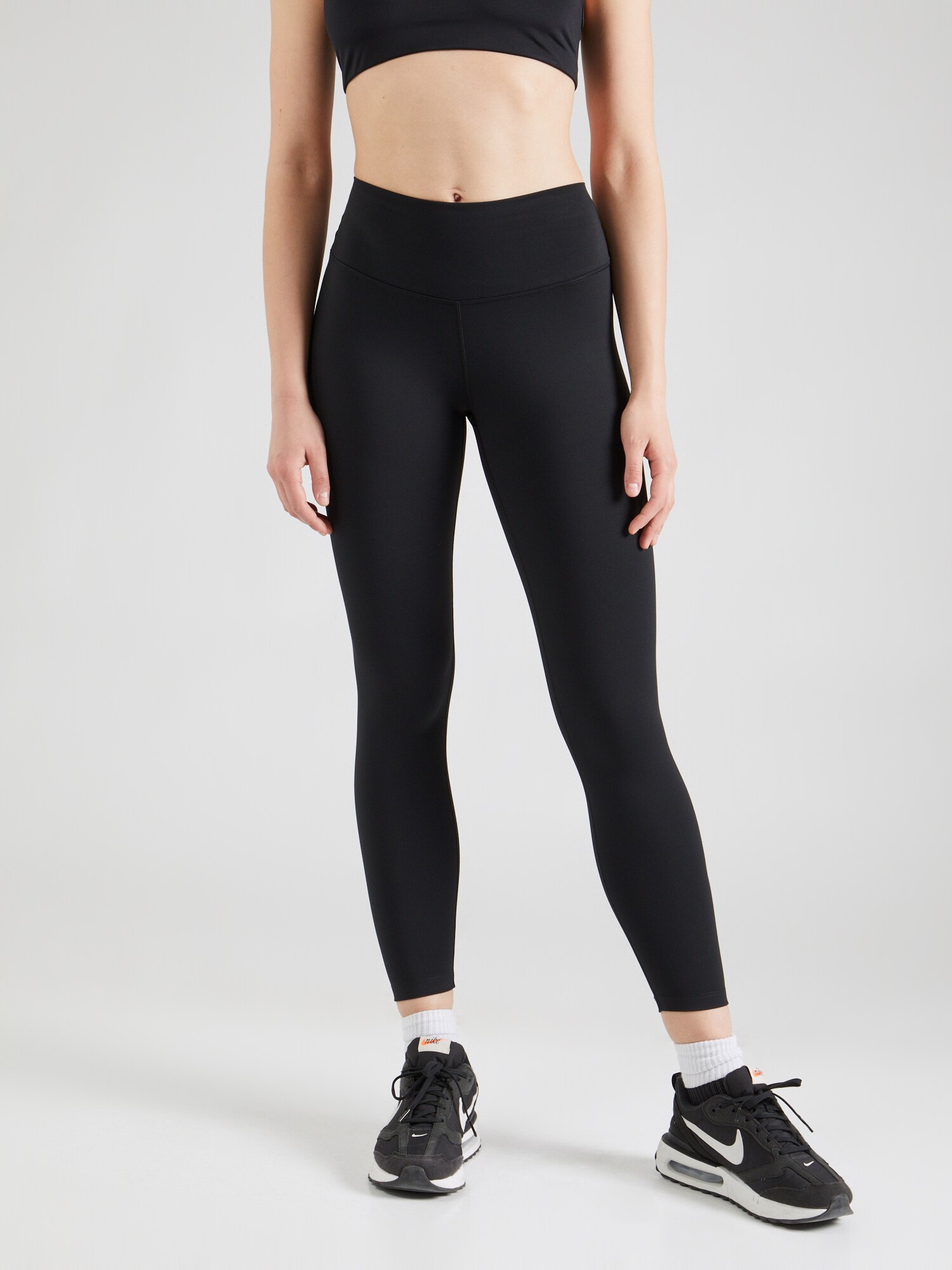 NIKE Sportnadrágok 'ONE'  szürke / fekete termék 2. képe
