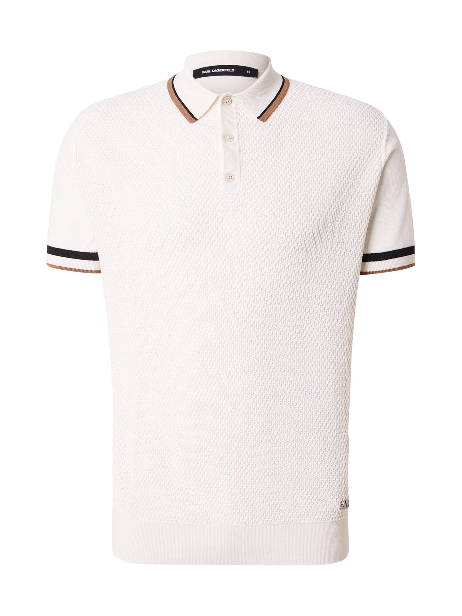 Karl Lagerfeld Pulover  maro / negru / alb murdar