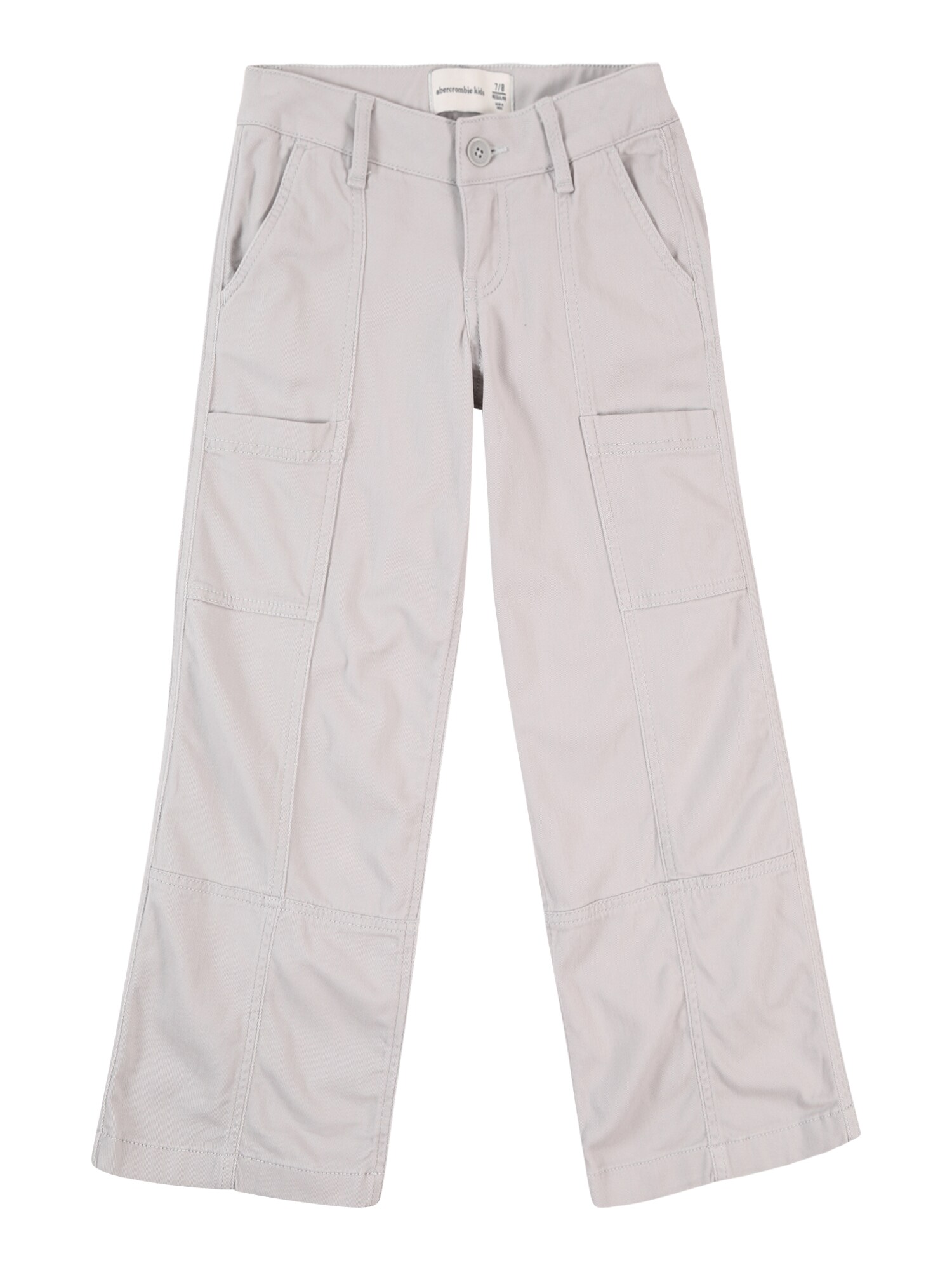 Abercrombie & Fitch Nohavice svetlosivá