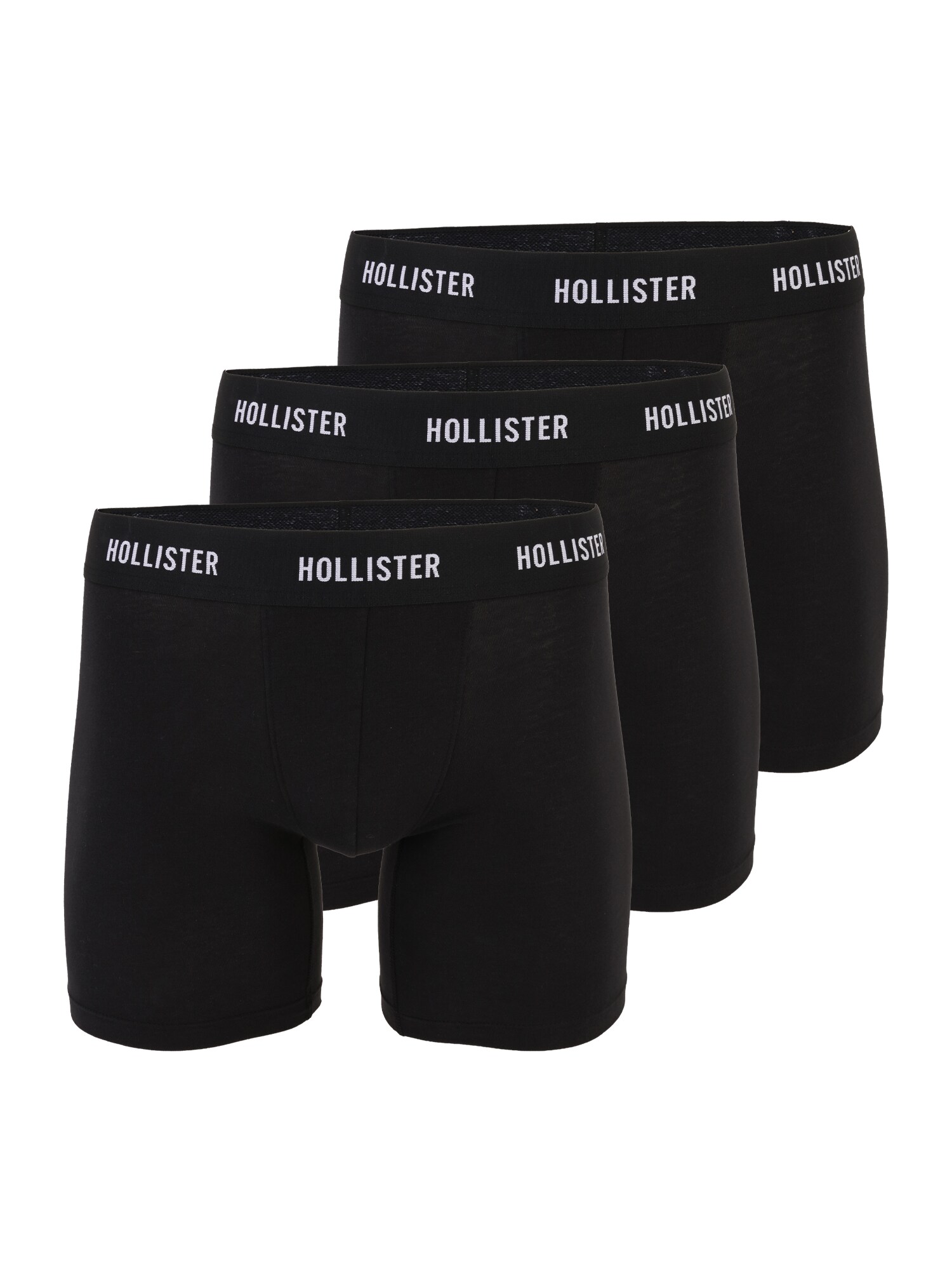HOLLISTER Boxeri  negru / alb