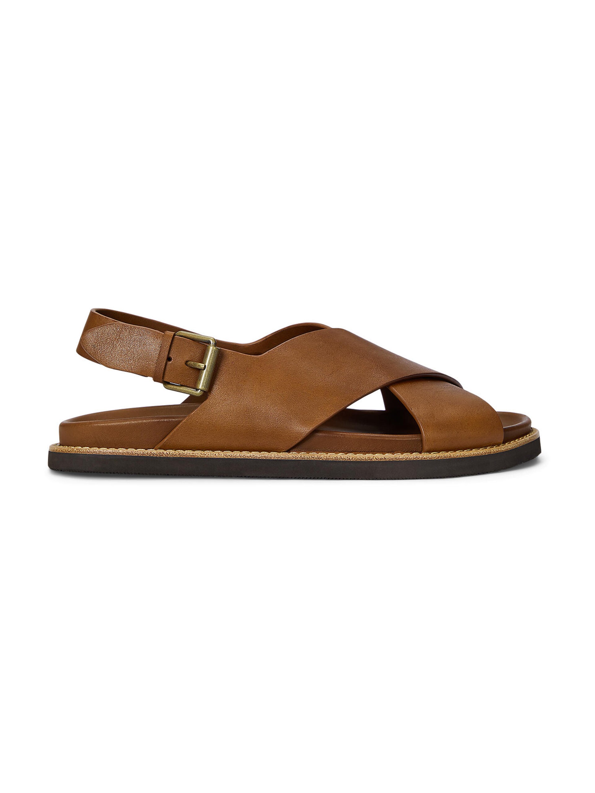 Polo Ralph Lauren Zane Leather Sandal sandaler herr – bild 7