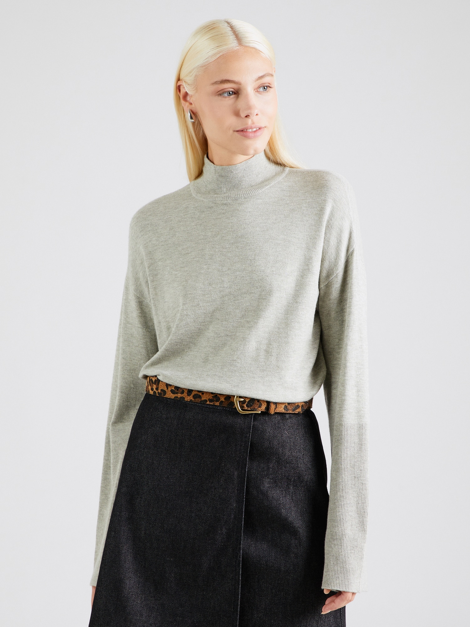 VERO MODA Pulóver 'VMHAPPINESS'  világosszürke termék 2. képe
