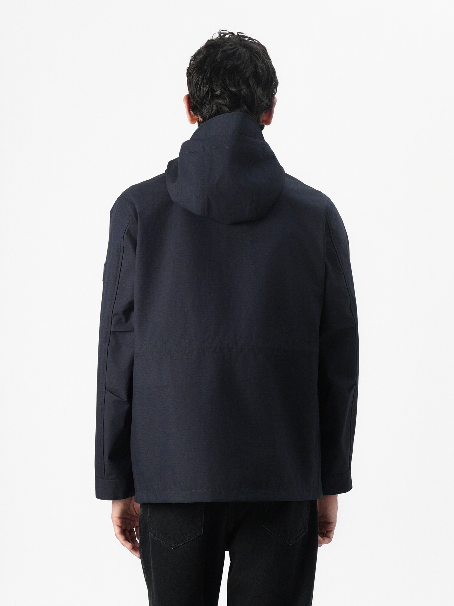 TOMMY HILFIGER Chaqueta de entretiempo  azul noche – imagen 3