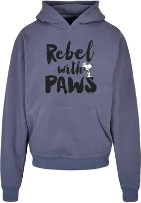 Merchcode Sweatshirt ‘Peanuts’ Blauw / Zwart / Wit