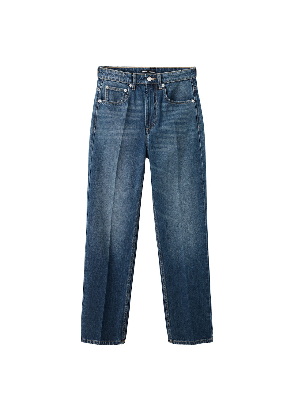 Pressveckade jeans 'MARCELA'