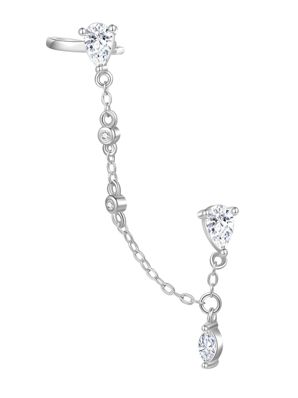 Örhängen 'Chain Cuff'