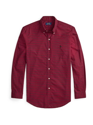 Polo Ralph Lauren Camisa  rojo vino / negro