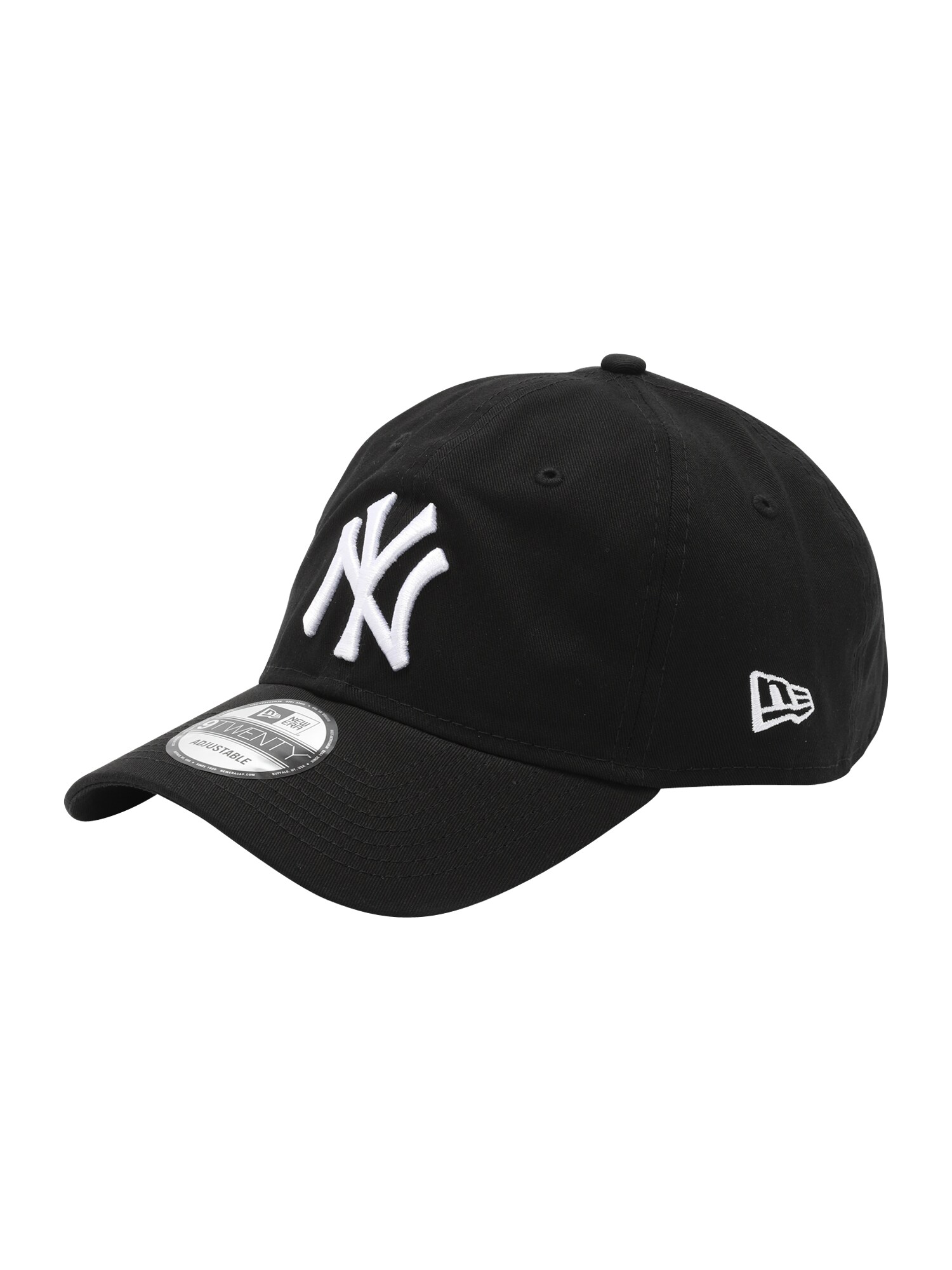 NEW ERA Čiapka '9 Twenty New York Yankees'  čierna / biela