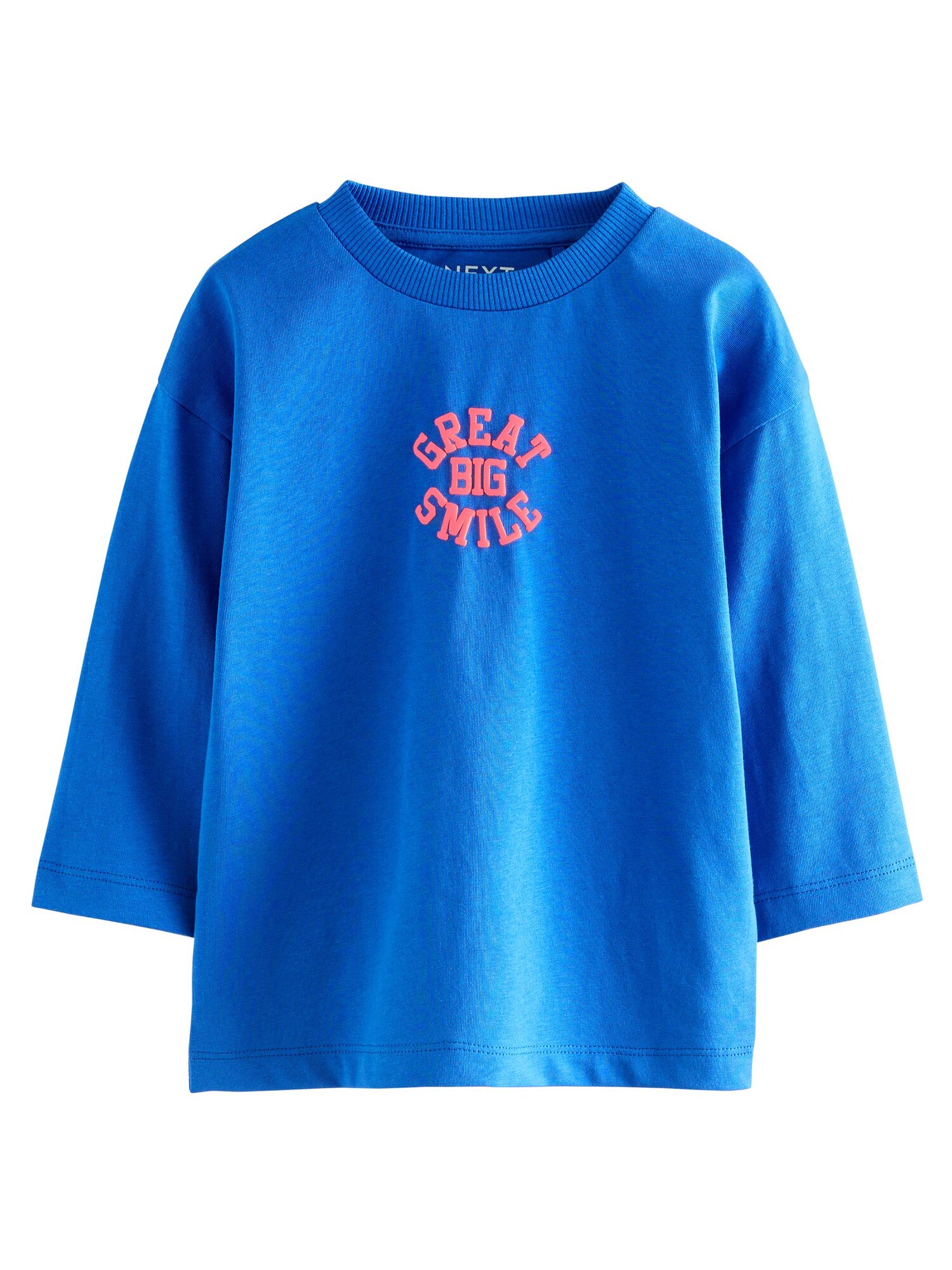 Next Tricou  albastru / roz deschis