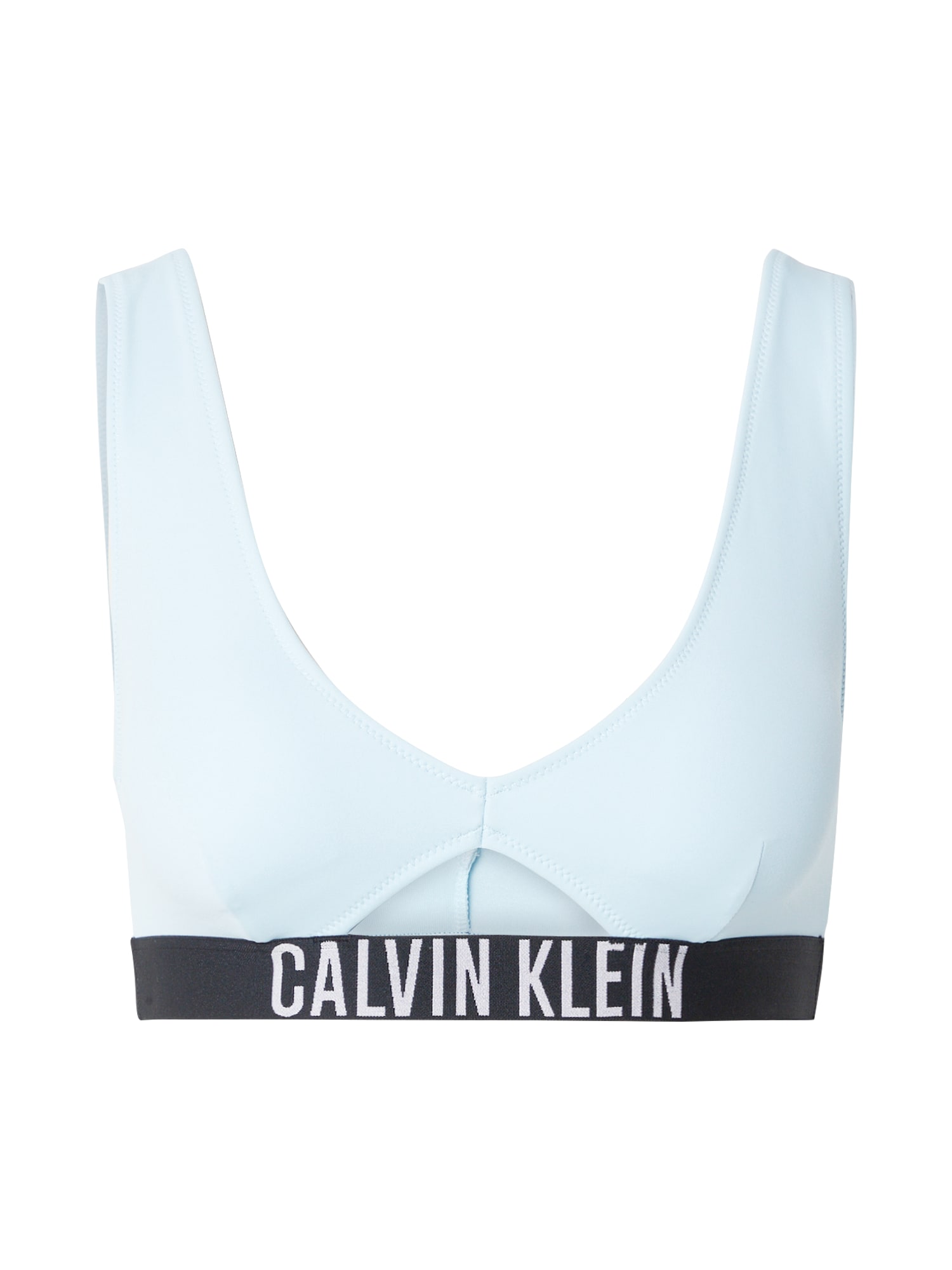 Calvin Klein Swimwear Sutien costum de baie  albastru aqua / negru