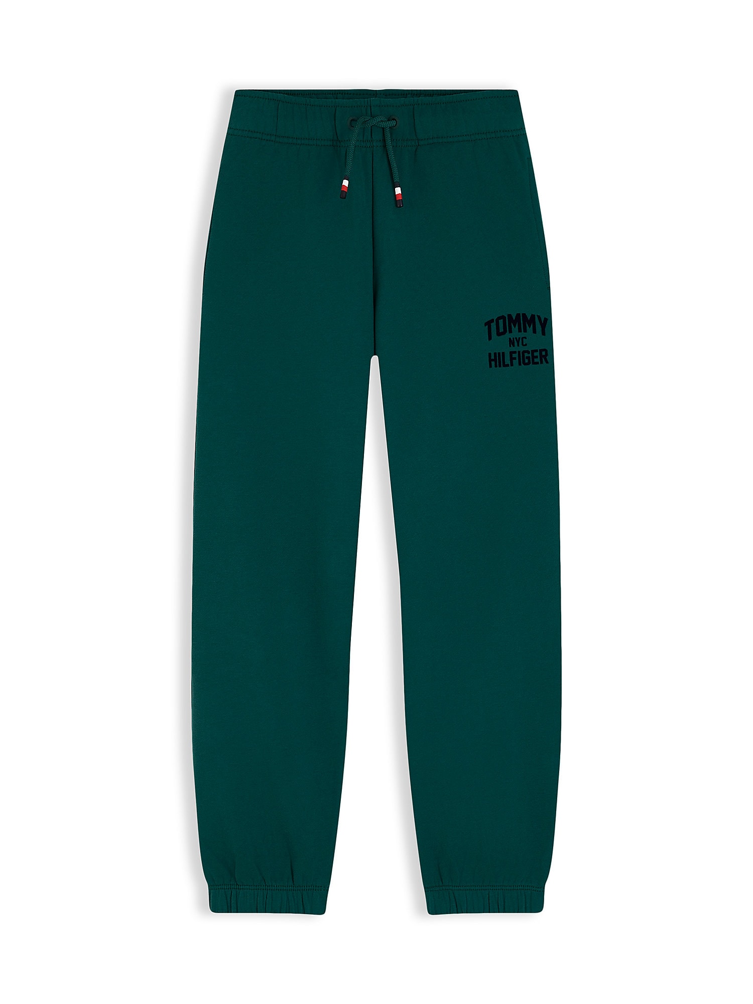 TOMMY HILFIGER Pantaloni Brand Love verde pin