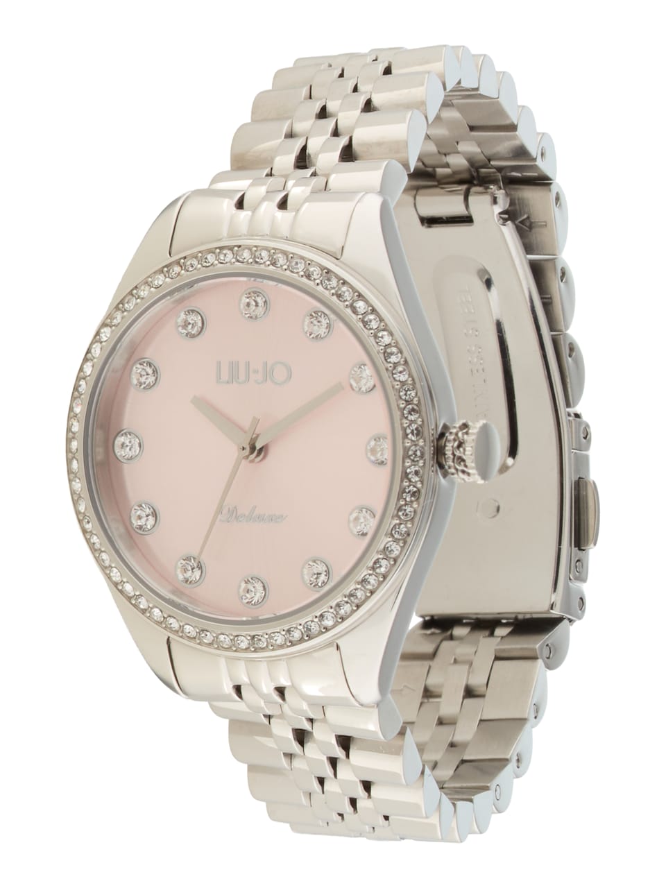 Analog klocka 'Deluxe' rosé / silver