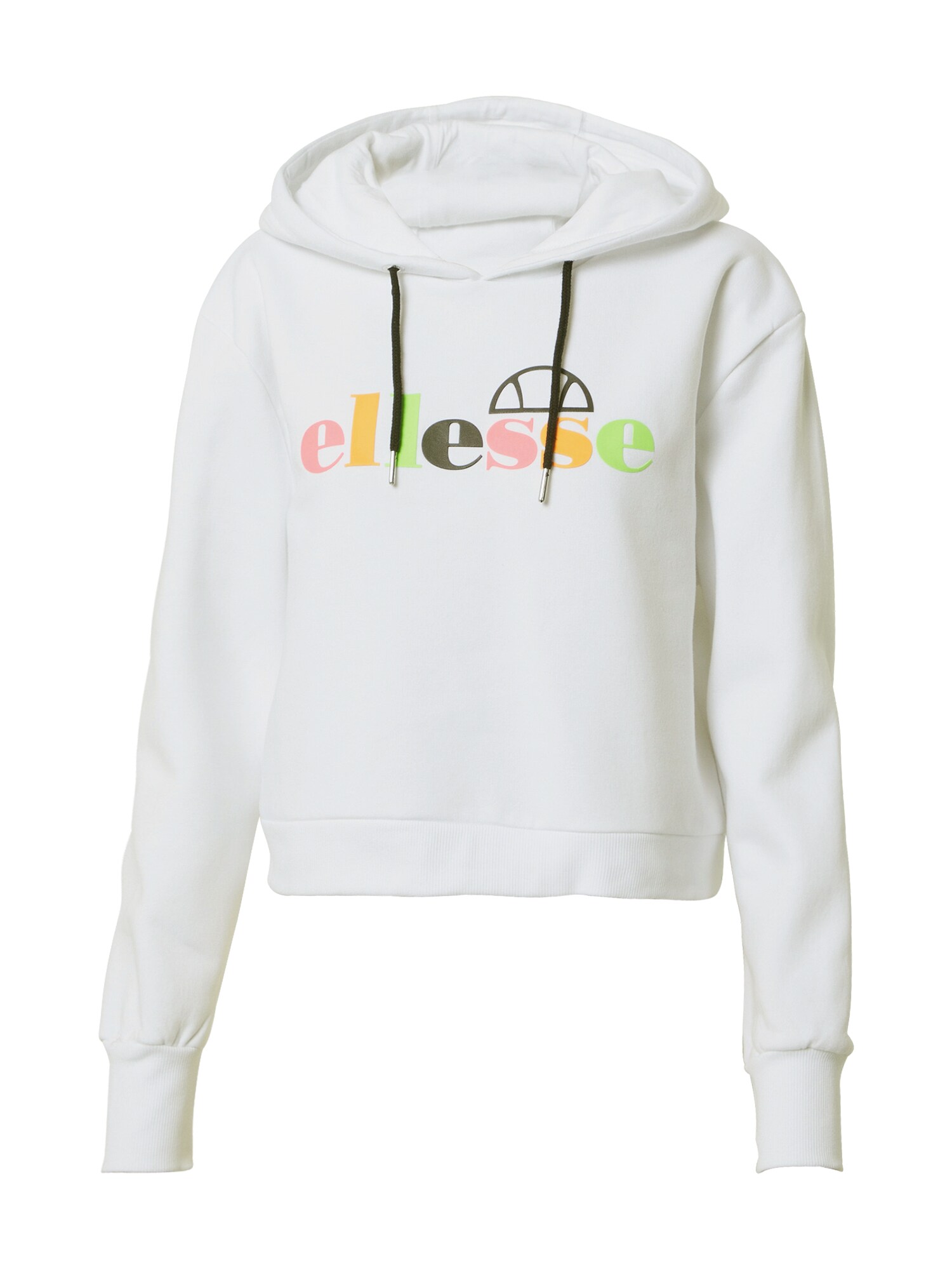 ELLESSE Megztinis be užsegimo 'GAETANA'  balta / rožinė / oranžinė / rusvai žalia / šviesiai žalia