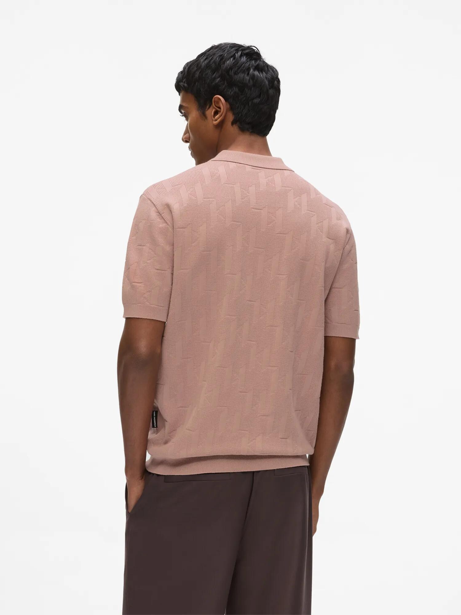 Karl Lagerfeld Camiseta rosa claro – imagen 3