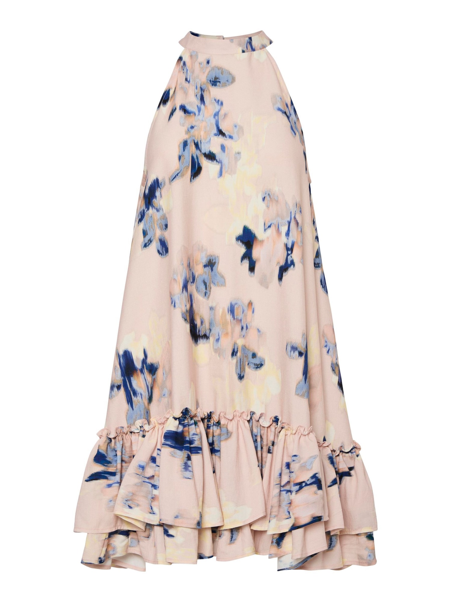 YAS Vestido 'YASSeraki'  azul noche / rosa