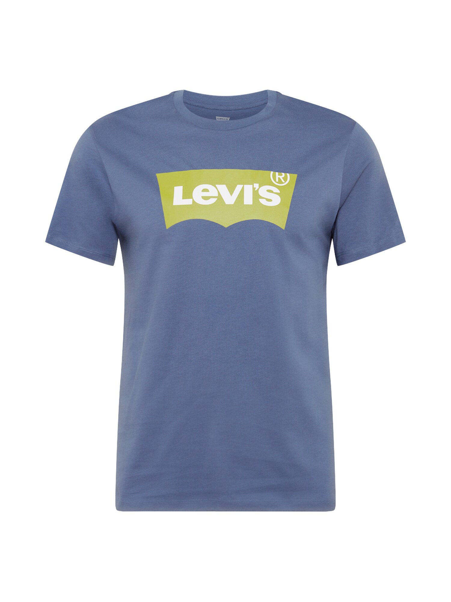 LEVI'S Marškinėliai  melsvai pilka / šviesiai žalia / balta