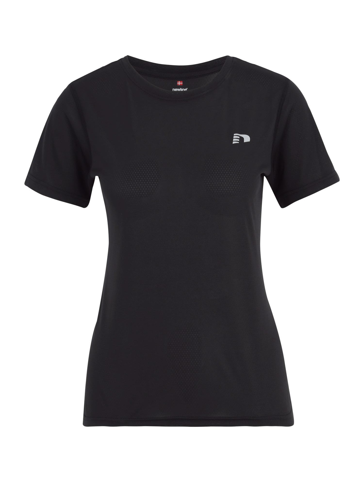 Newline Tricou funcțional  negru / alb