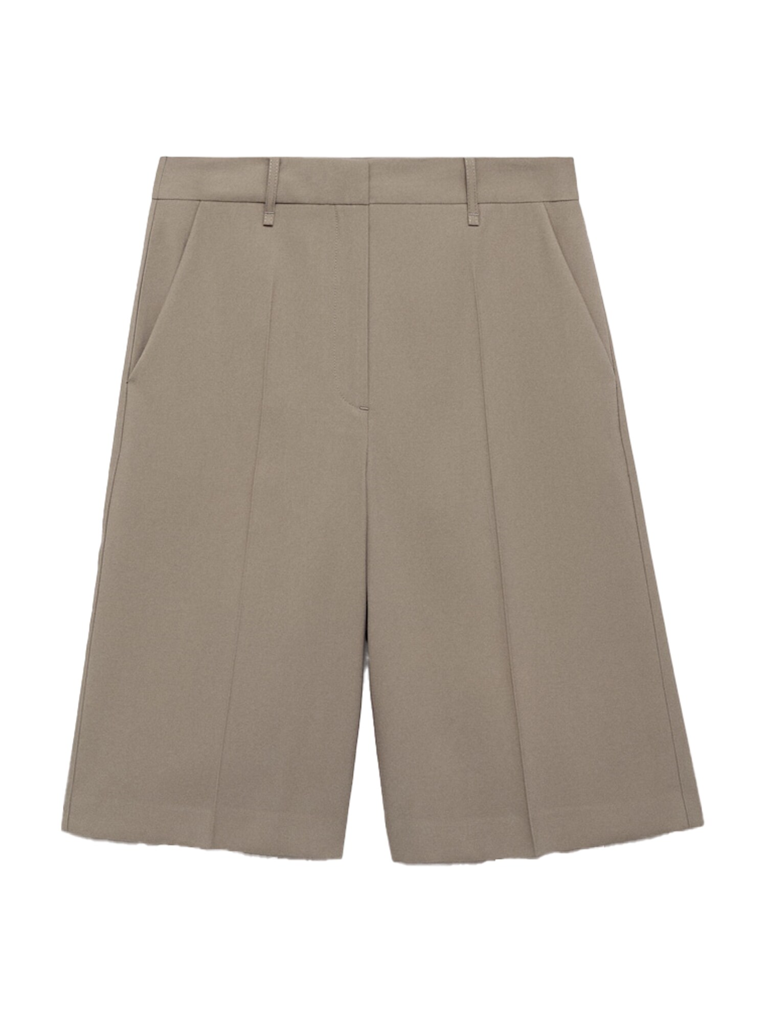 MANGO Pantaloni cu dungă GERRY  gri