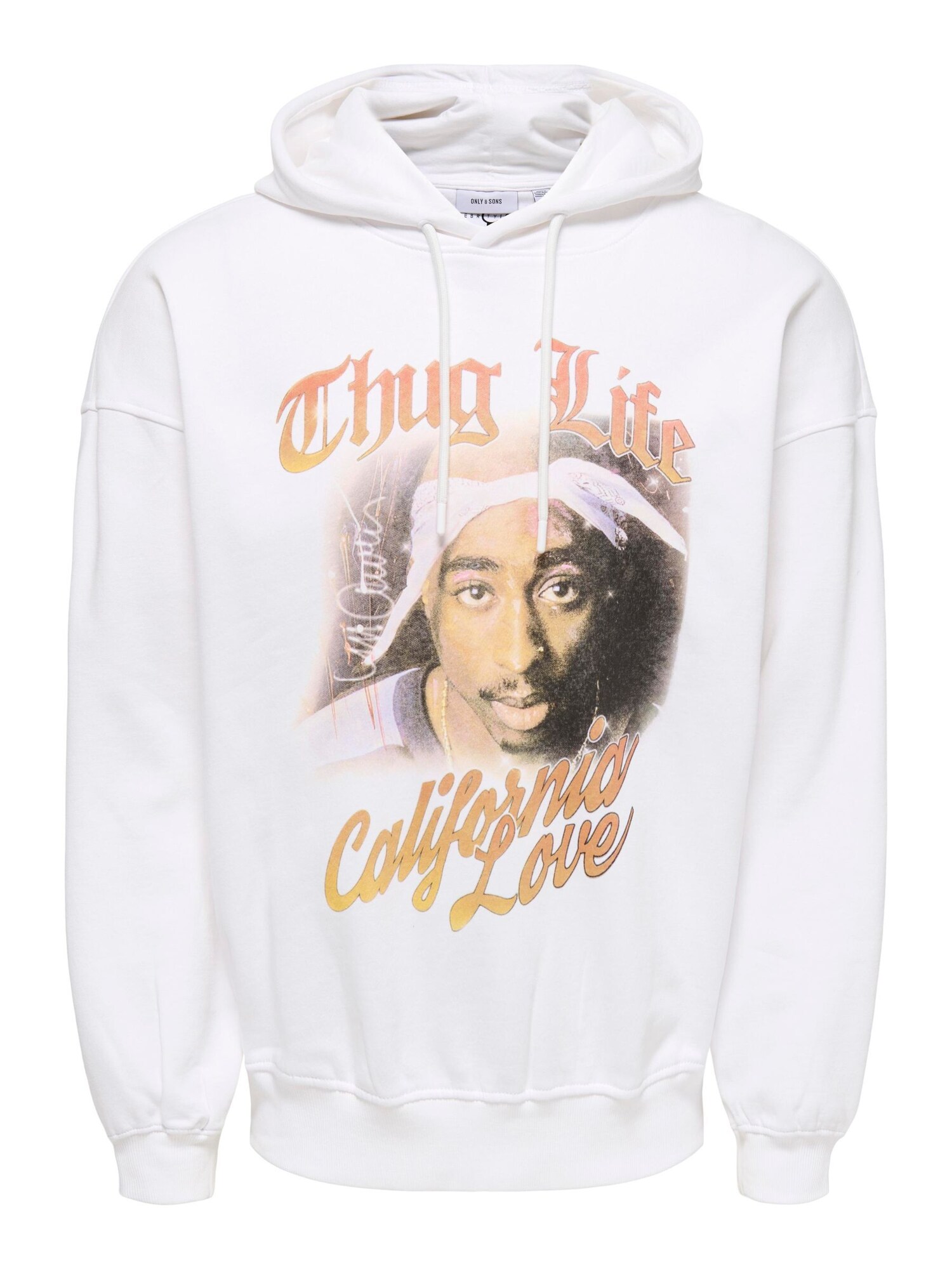 Only &amp; Sons Sudadera 'ONSTupac'  mezcla de colores / blanco
