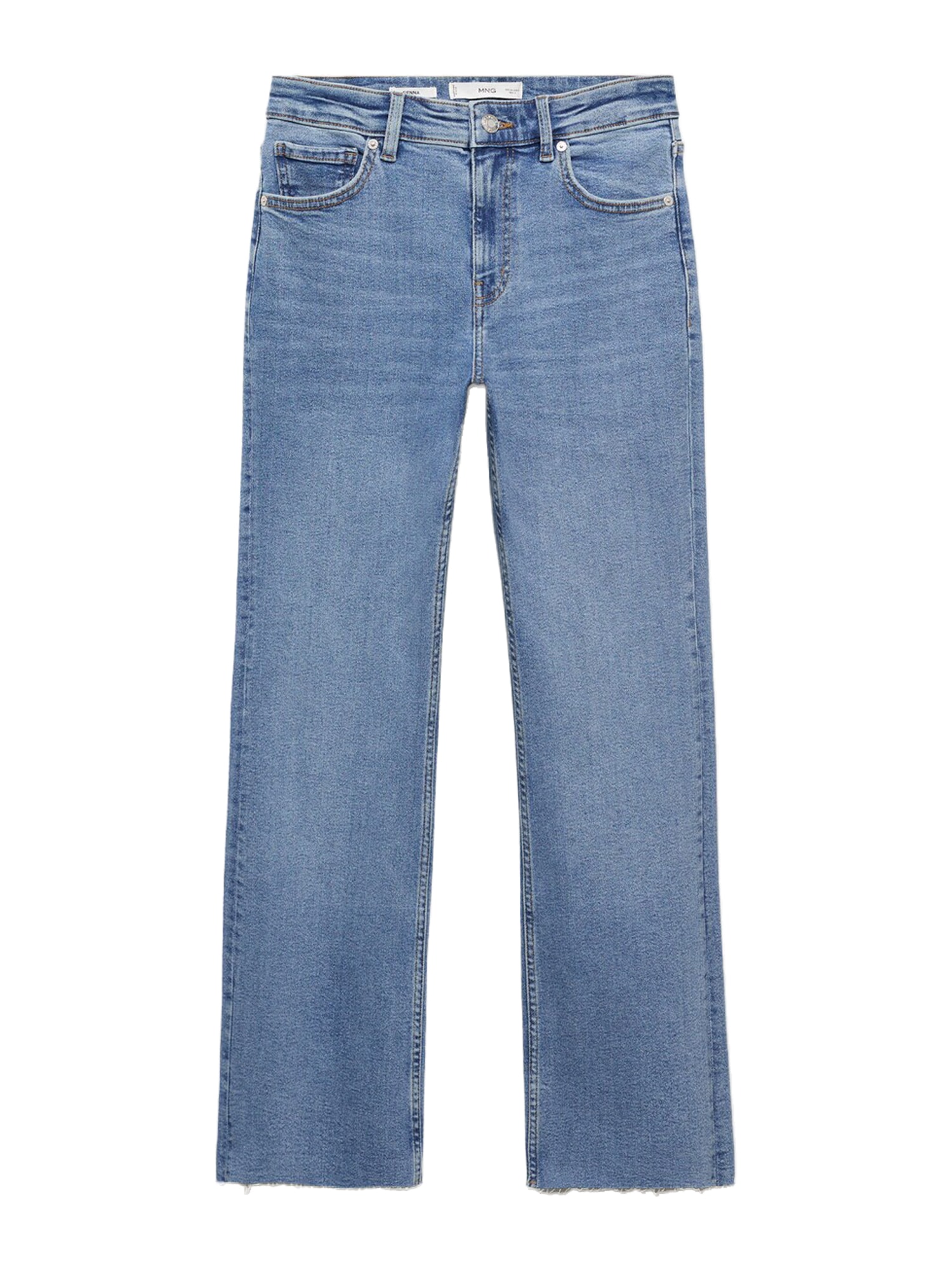 MANGO Jeans SIENNA  albastru denim