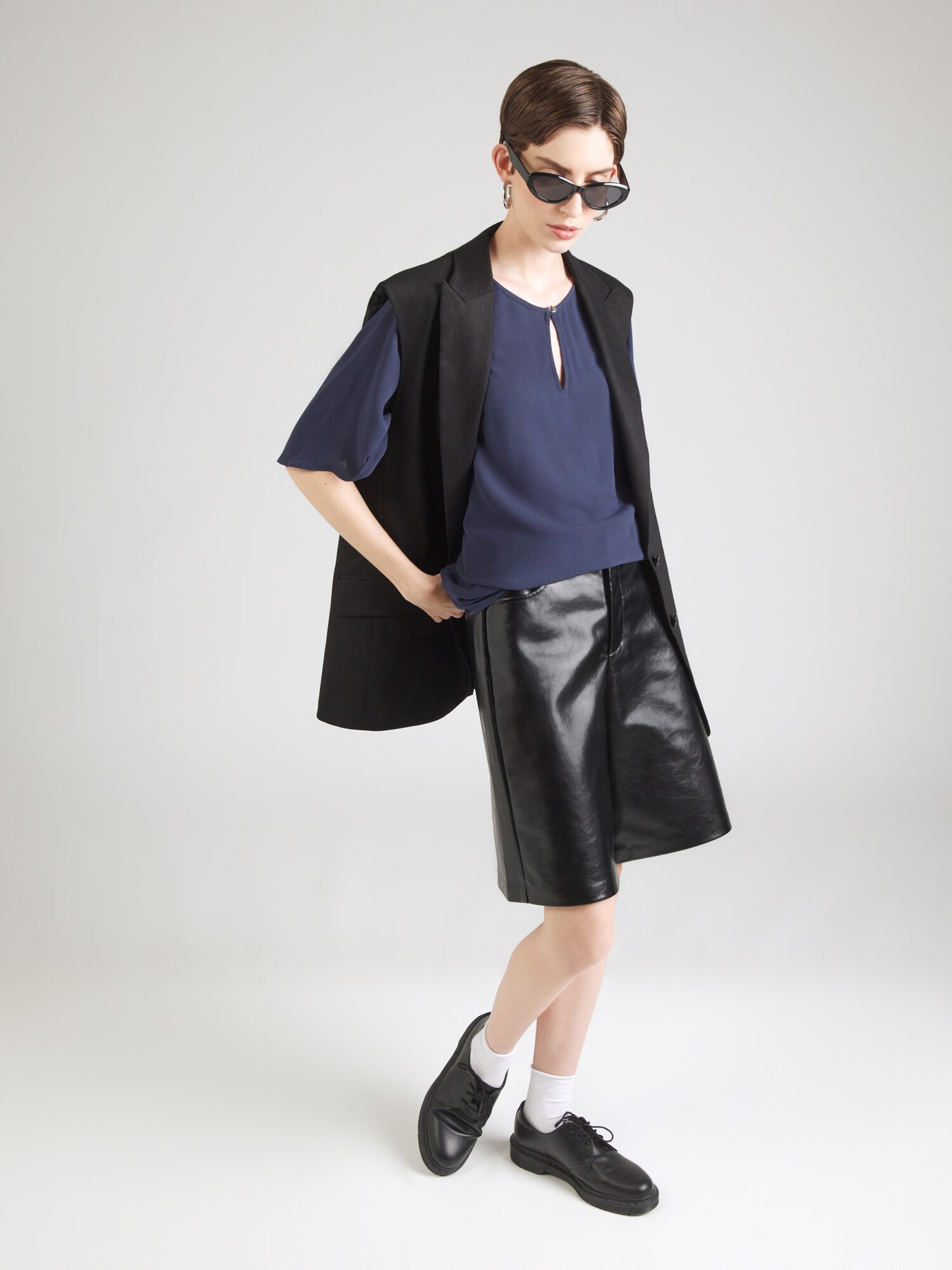 VERO MODA Blúzka 'VMANNA' námornícka modrá (obrázok 4)