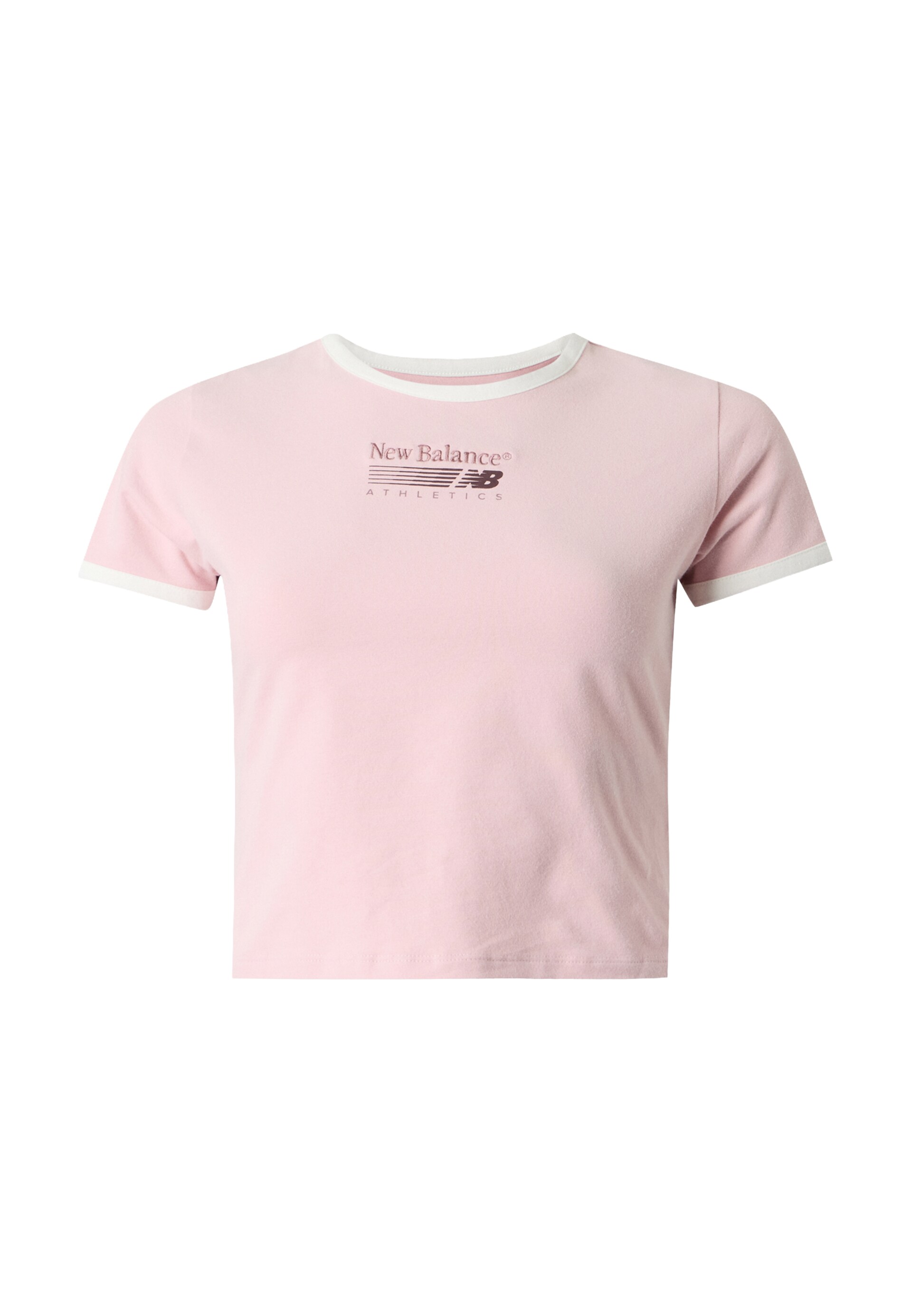 New Balance T-shirt cyklamen / rosé dam