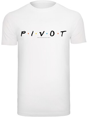 F4NT4STIC Shirt ‘Friends Pivot’ Blauw / Geel / Zwart / Wit