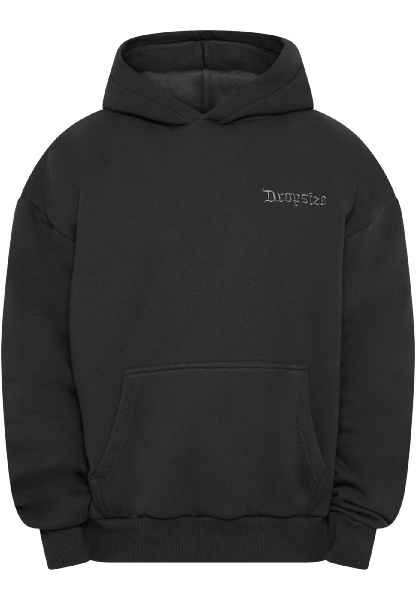 Dropsize Mikina 'Broken Dreams'  čierna / biela