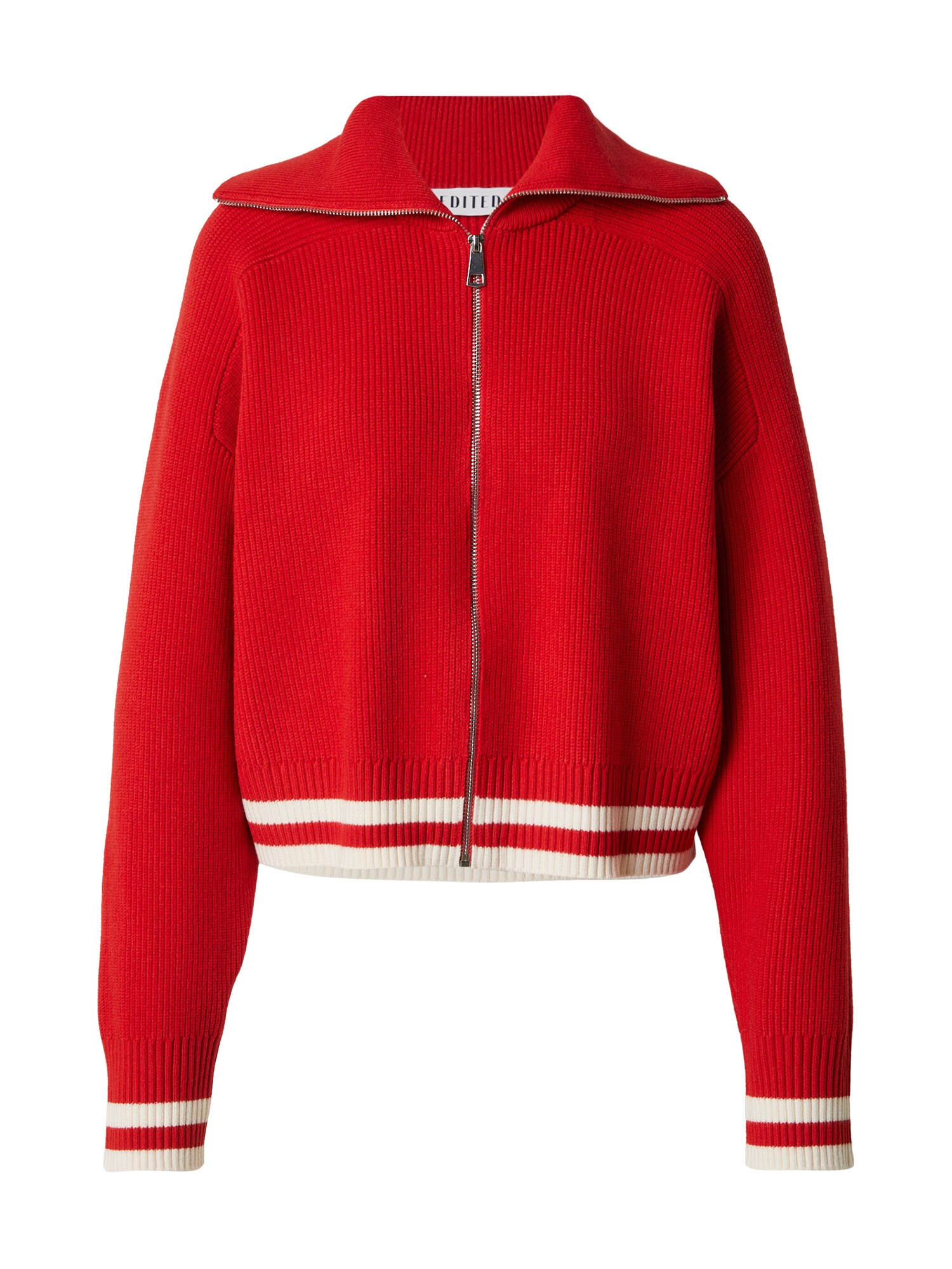 EDITED Geacă tricotată Lucila  roșu