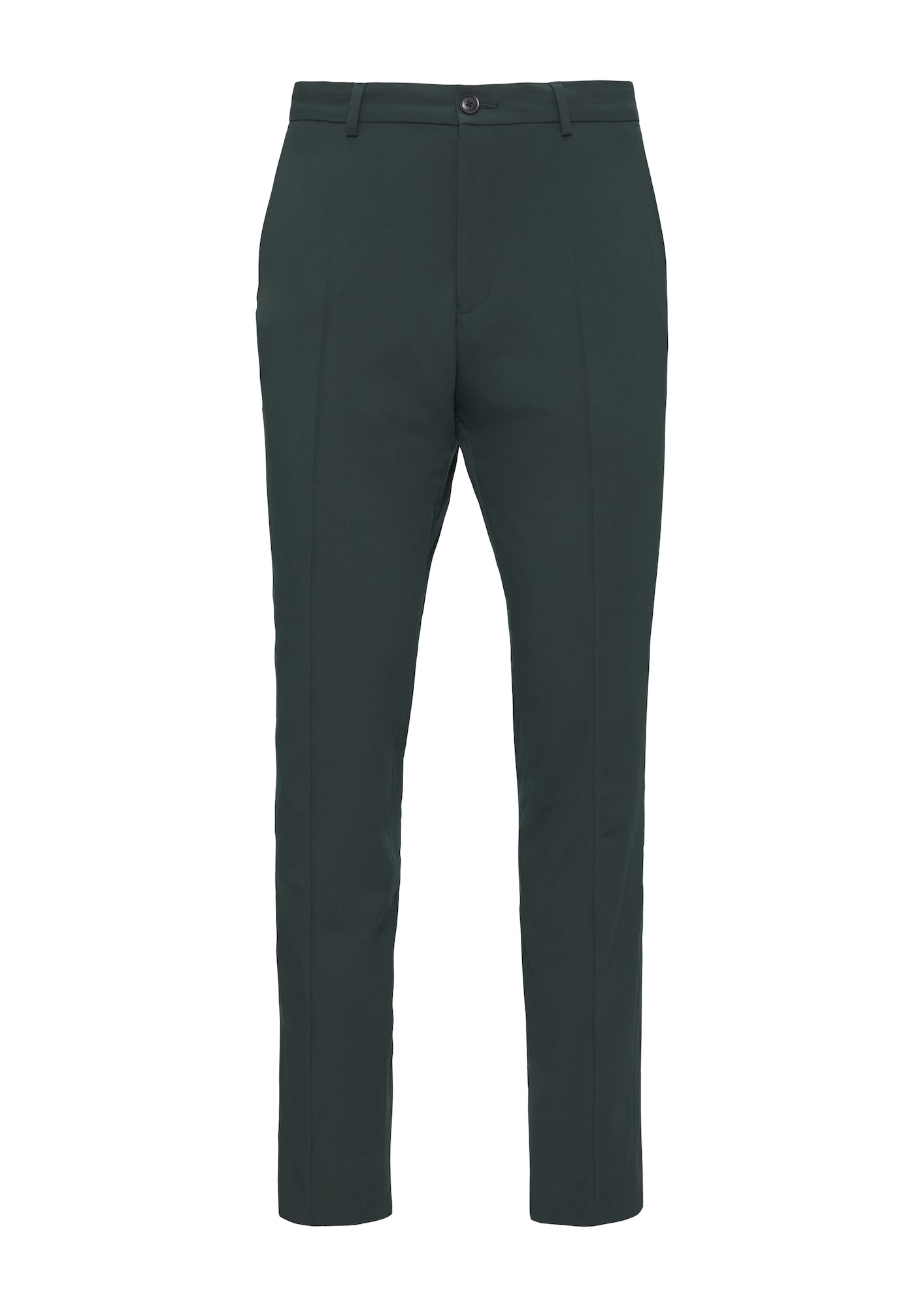 s.Oliver BLACK LABEL Pantaloni cu dungă  verde pin