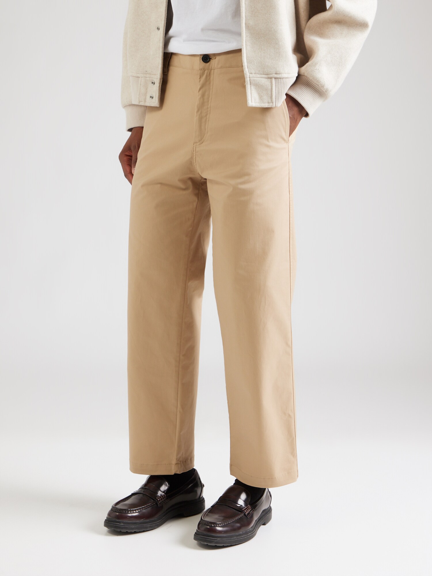 HUGO Pantalón chino 'Cino261'  beige – imagen 4