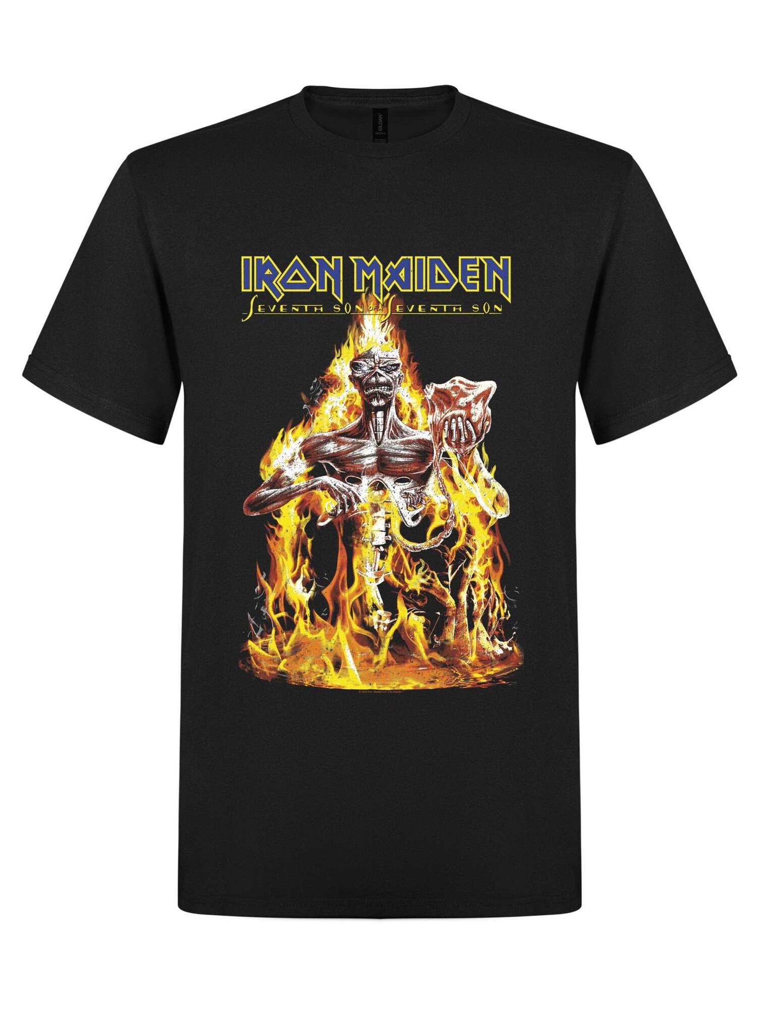 Iron Maiden Camiseta 'Iron Maiden Seventh Son of a Seventh Son  T-Shirt'  negro – imagen 4