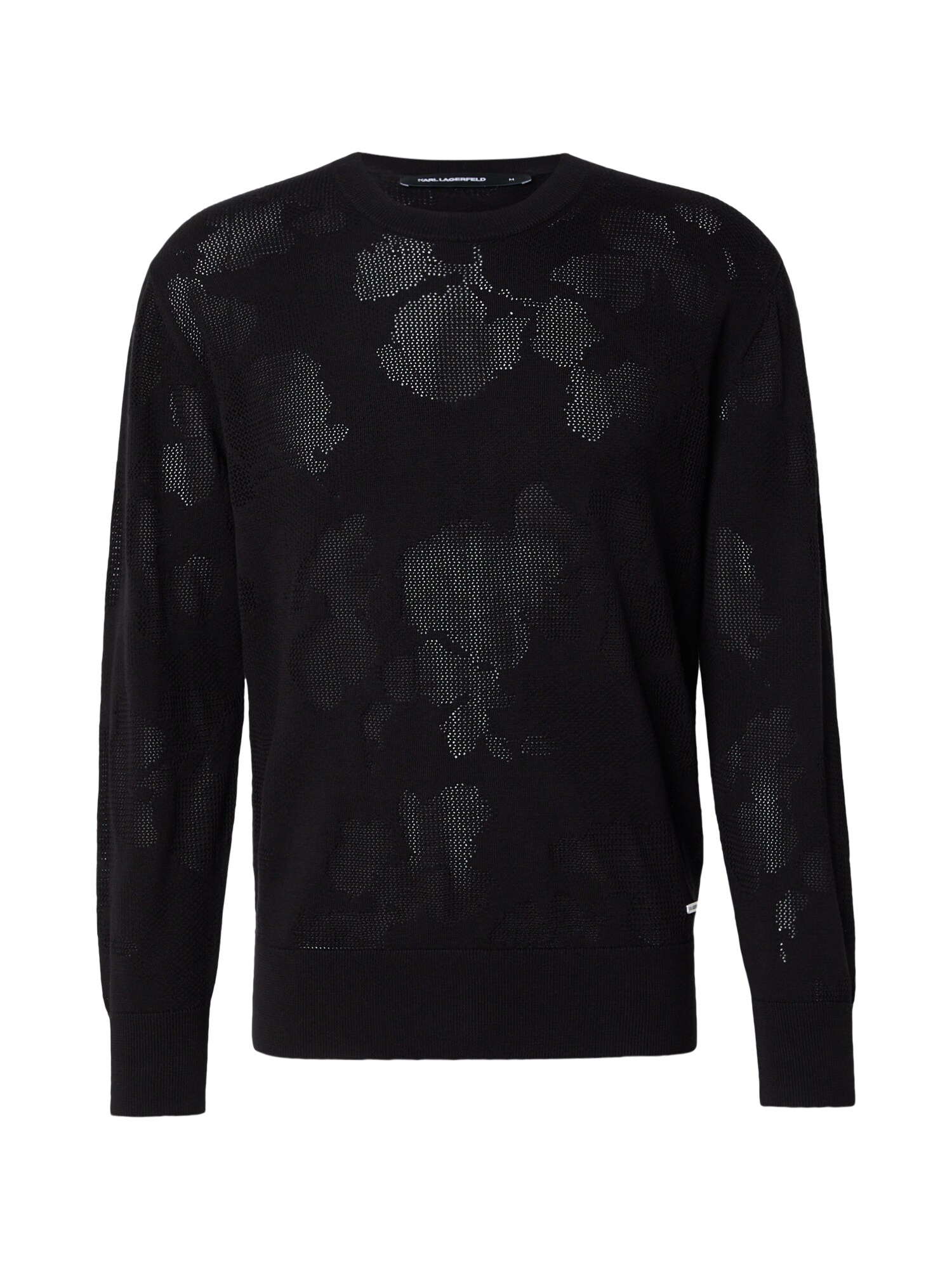 Karl Lagerfeld Pulover negru