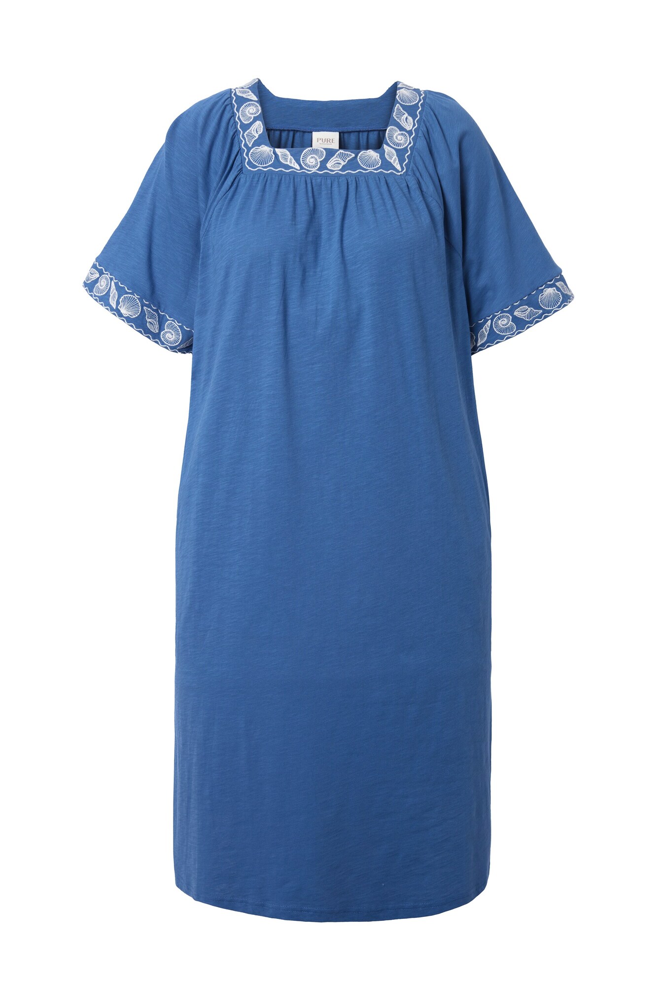 Ulla Popken Rochie  albastru / alb