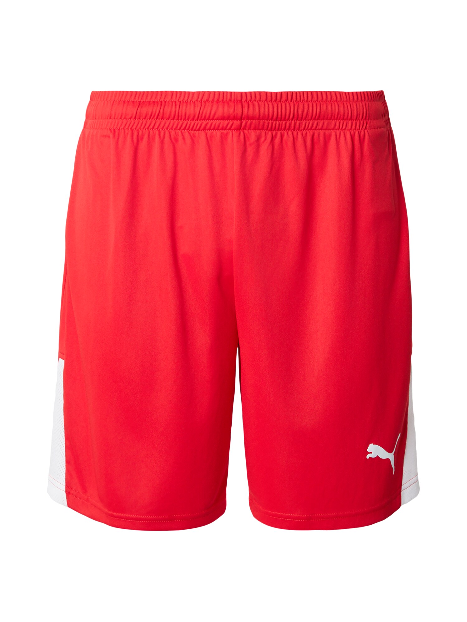 PUMA Pantaloni sport 'TeamLiga26'  roșu / alb