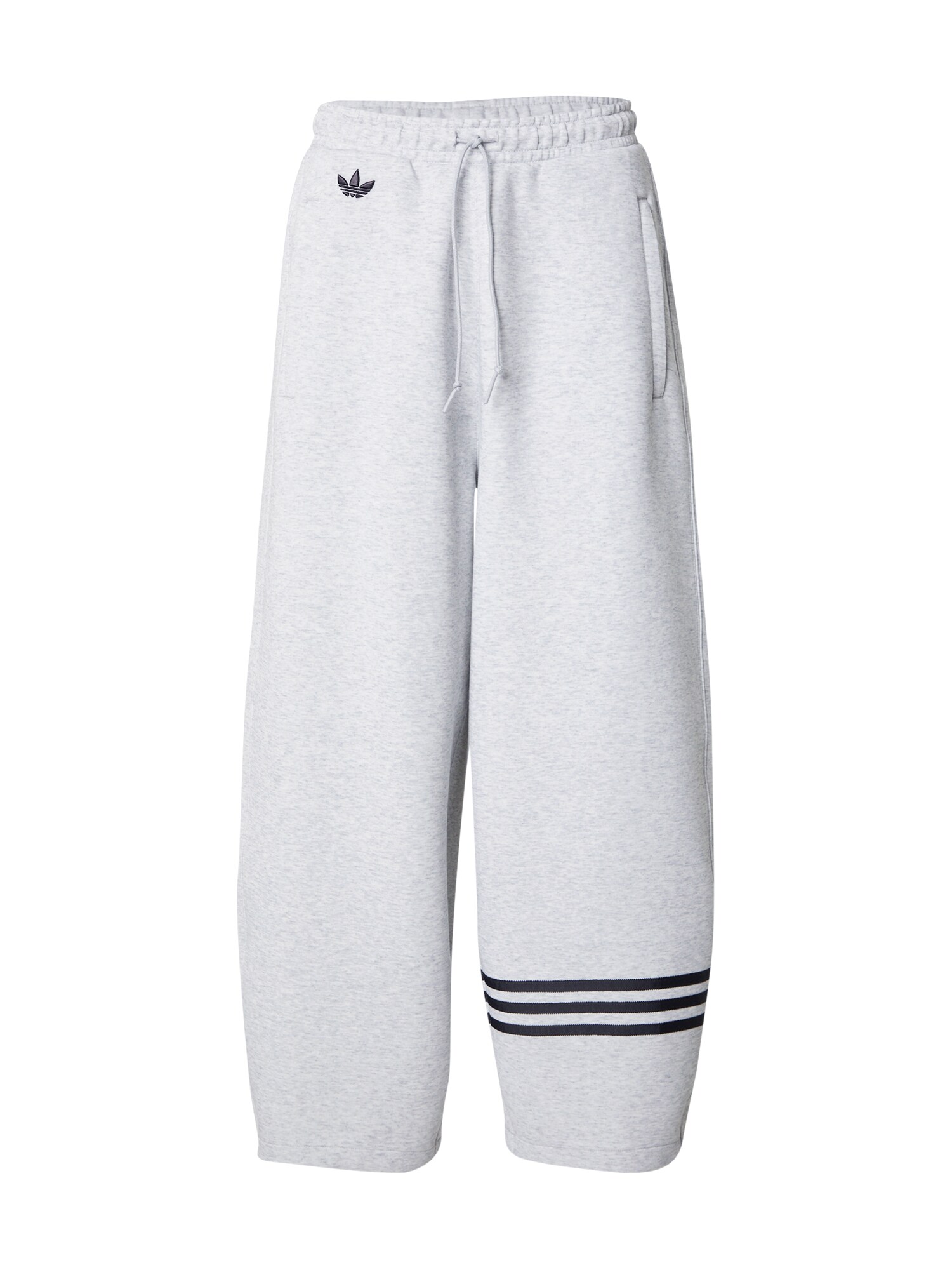 ADIDAS ORIGINALS Nadrág  világosszürke / fekete akciós termékkép 1