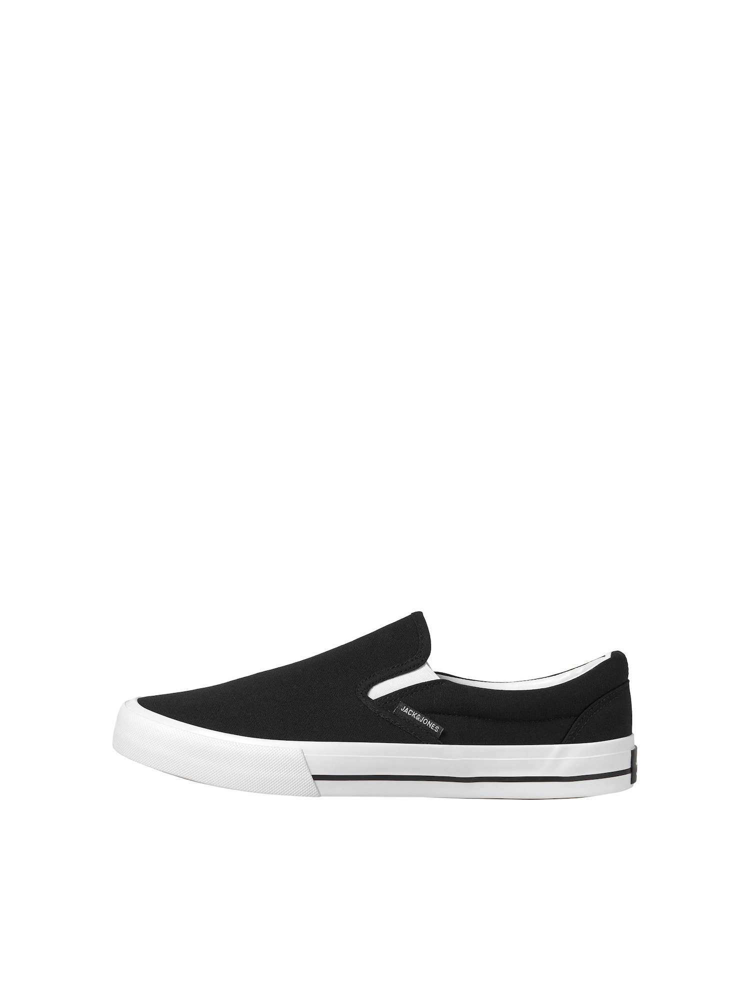 jack & jones JACK & JONES Slip On 'Fuller' anthrazit / weiß
