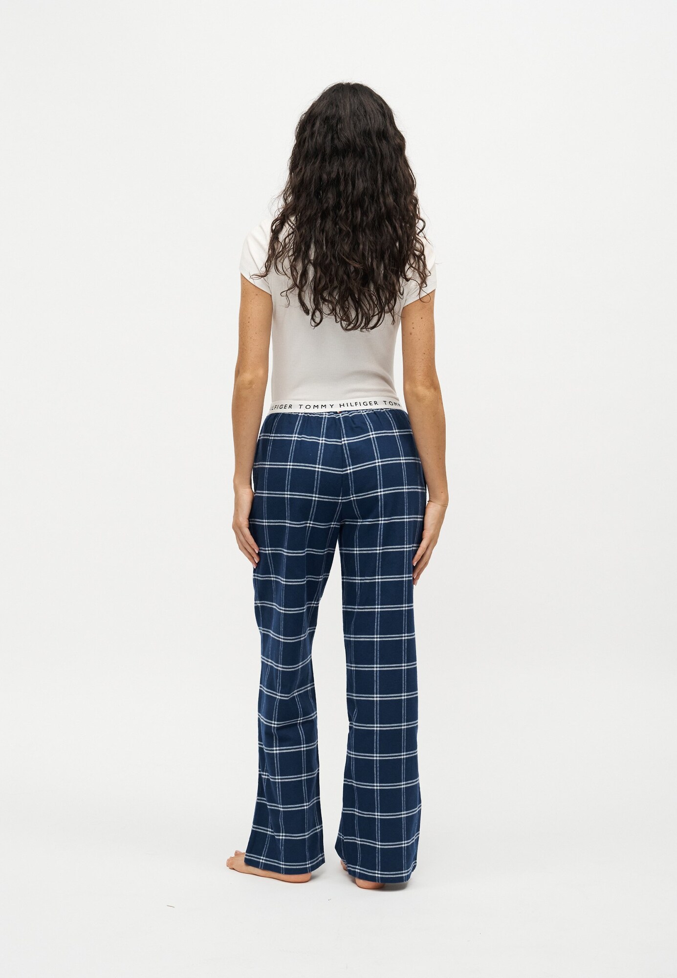 Tommy Hilfiger Underwear Pantalón de pijama 'Heritage'  navy / blanco – imagen 4