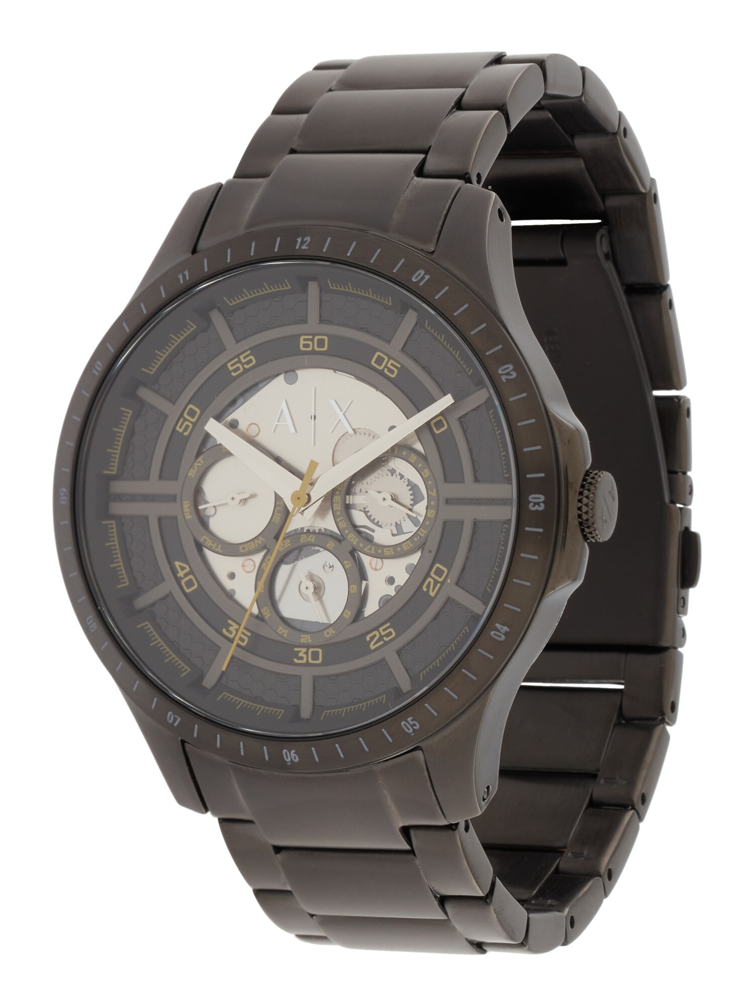 ARMANI EXCHANGE Ceas analogic Hampton  negru