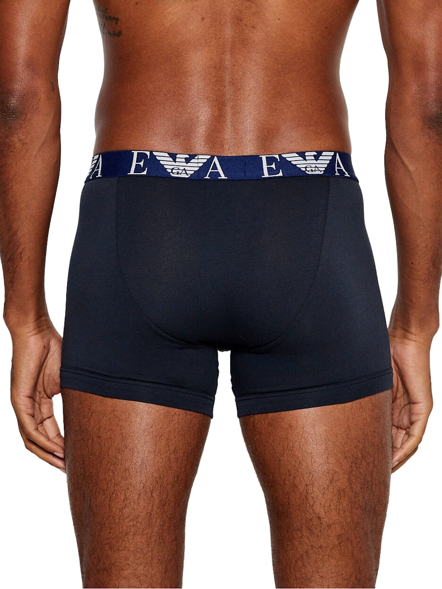 Emporio Armani Boxerky námornícka modrá / nebesky modrá / hrdzavo červená / biela (obrázok 6)