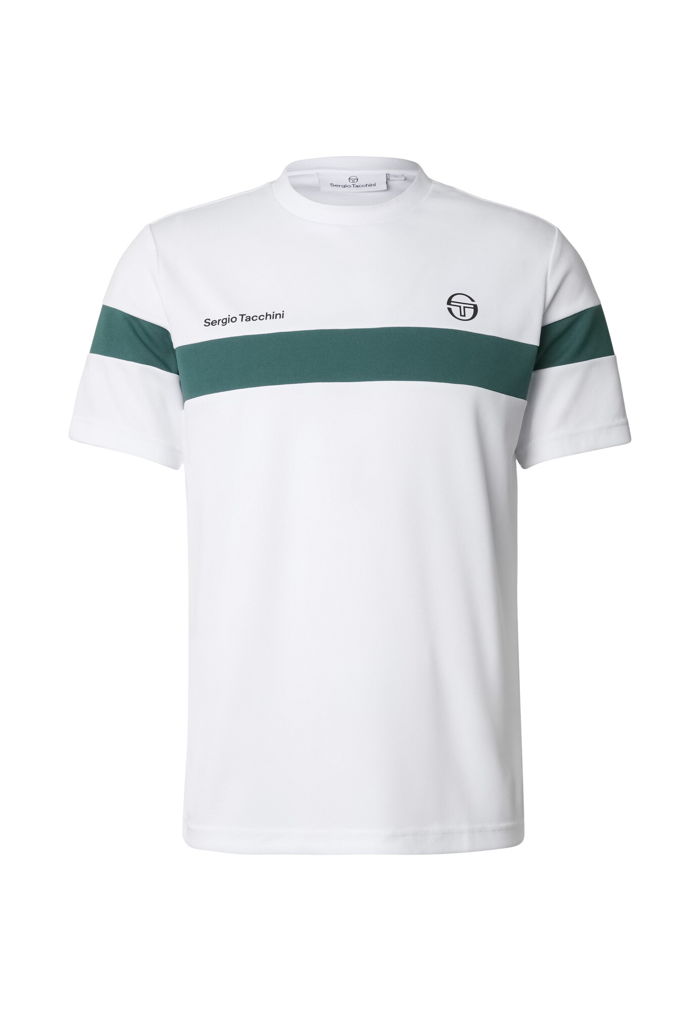 Sergio Tacchini Camiseta 'Leone'  caña / negro / blanco