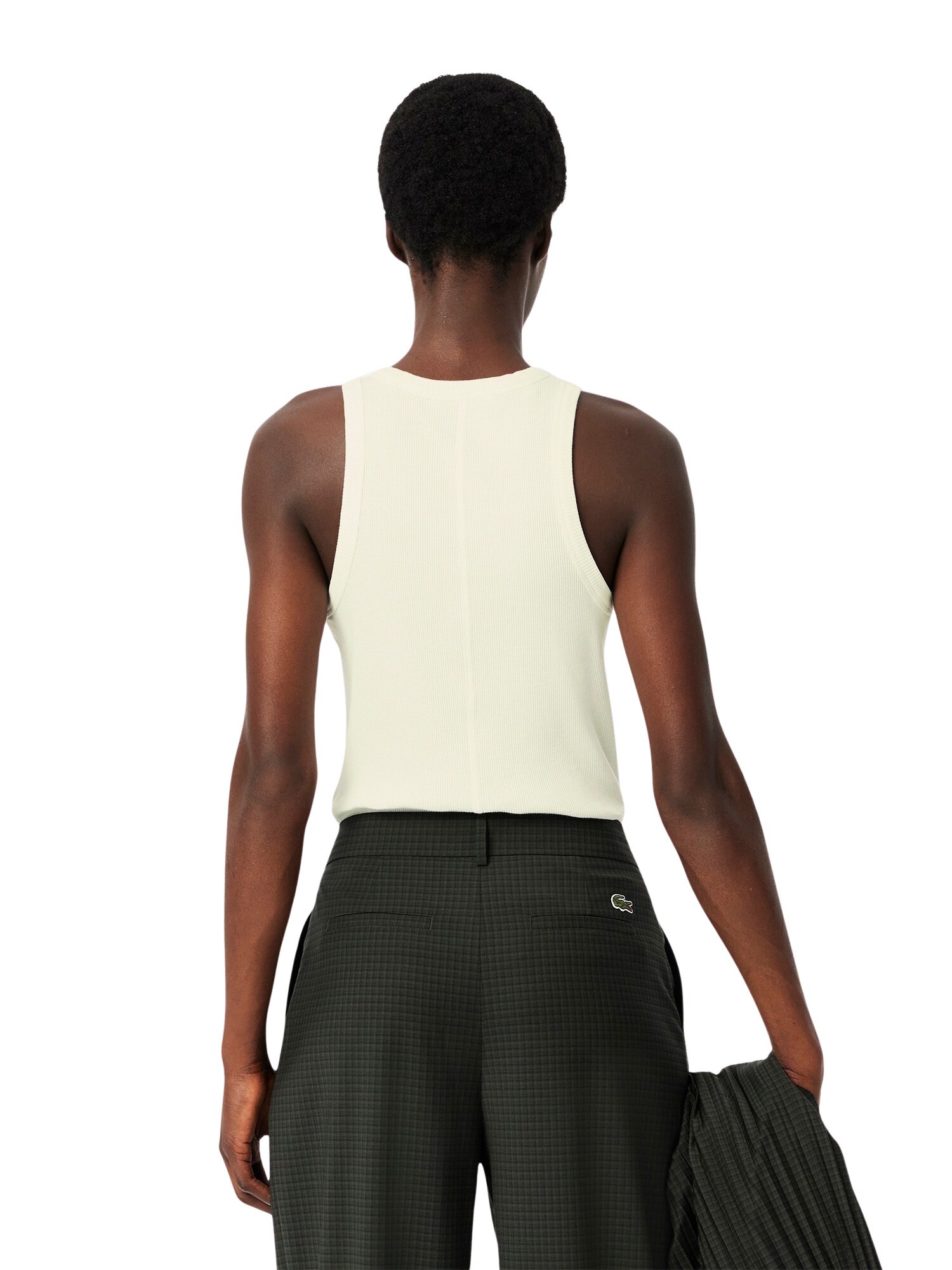 LACOSTE Top  biela (obrázok 3)