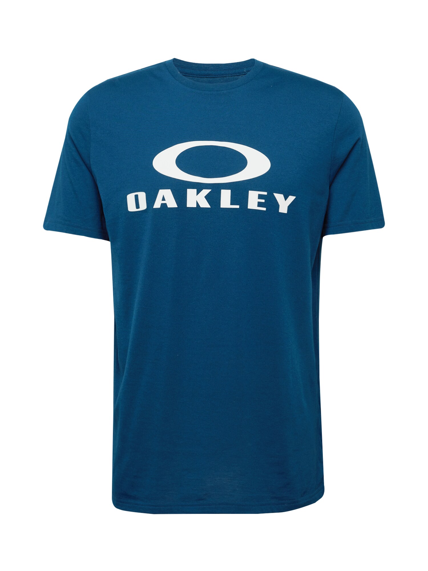 OAKLEY Funkčné tričko 'O BARK'  tmavomodrá / biela